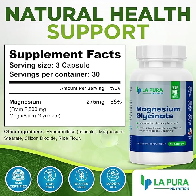 Magnesium Glycinate 275 mg