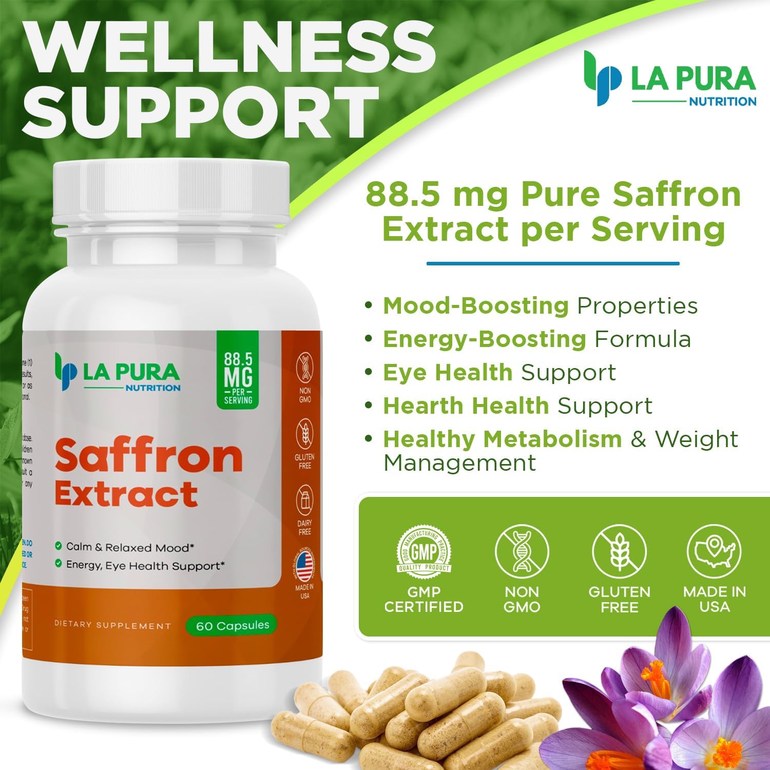 Saffron Extract 88.5 mg